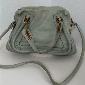 💯Authentic Chloe Paraty Leather Handbag🍀